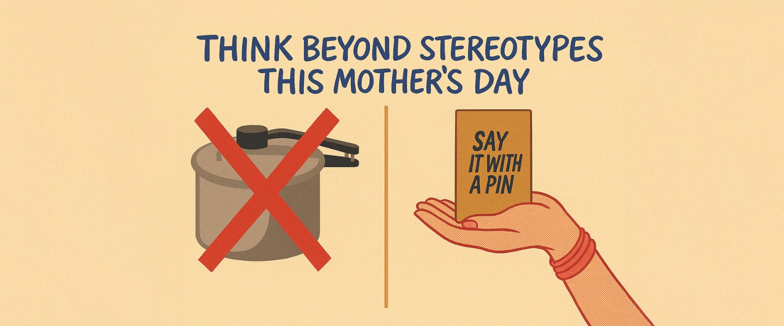 Say it with a Pin. Not with a Pressure Cooker.
