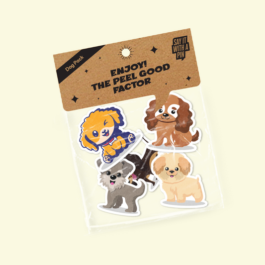 Woof Shiba! Dog Sticker Pack