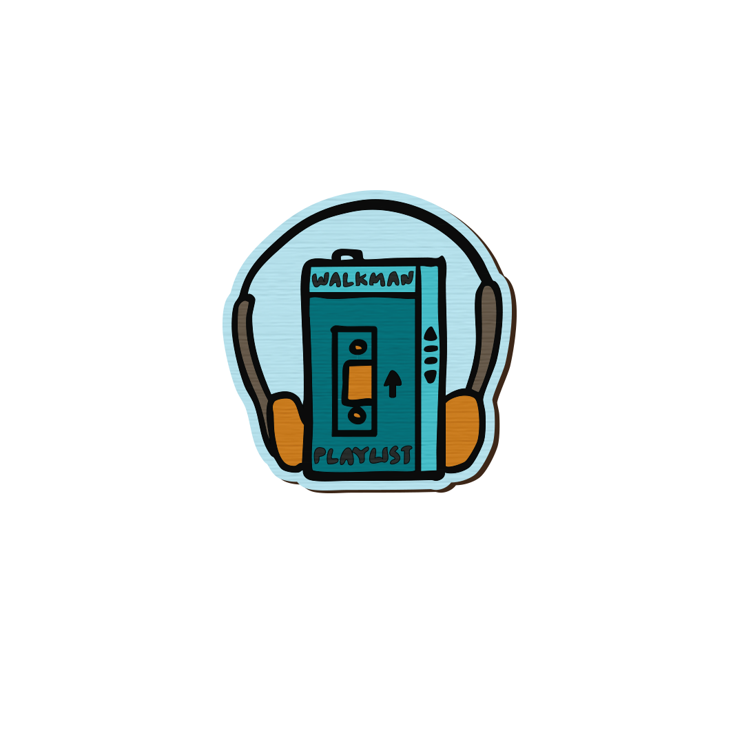 Walkman pin
