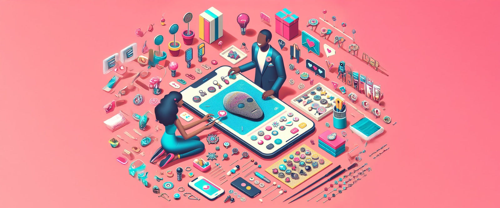 AI Pin Generator: Transforming Custom Merch Design with Generative AI