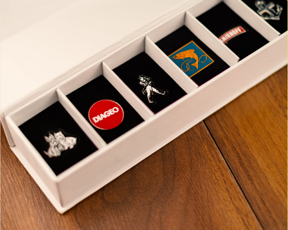 Steal the show with customised lapel pins