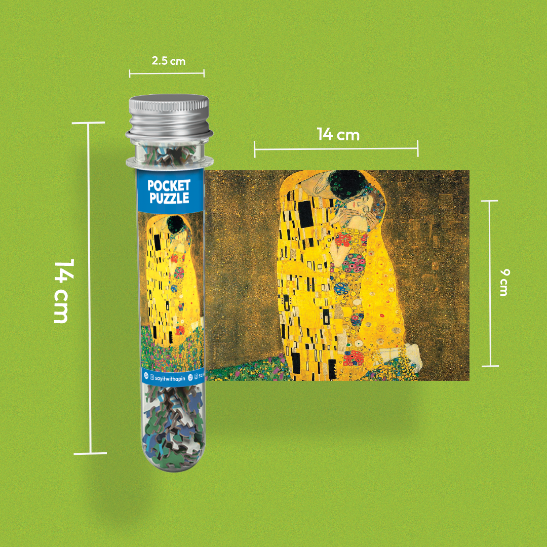 The Kiss By Gustav Klimt Pocket Puzzle