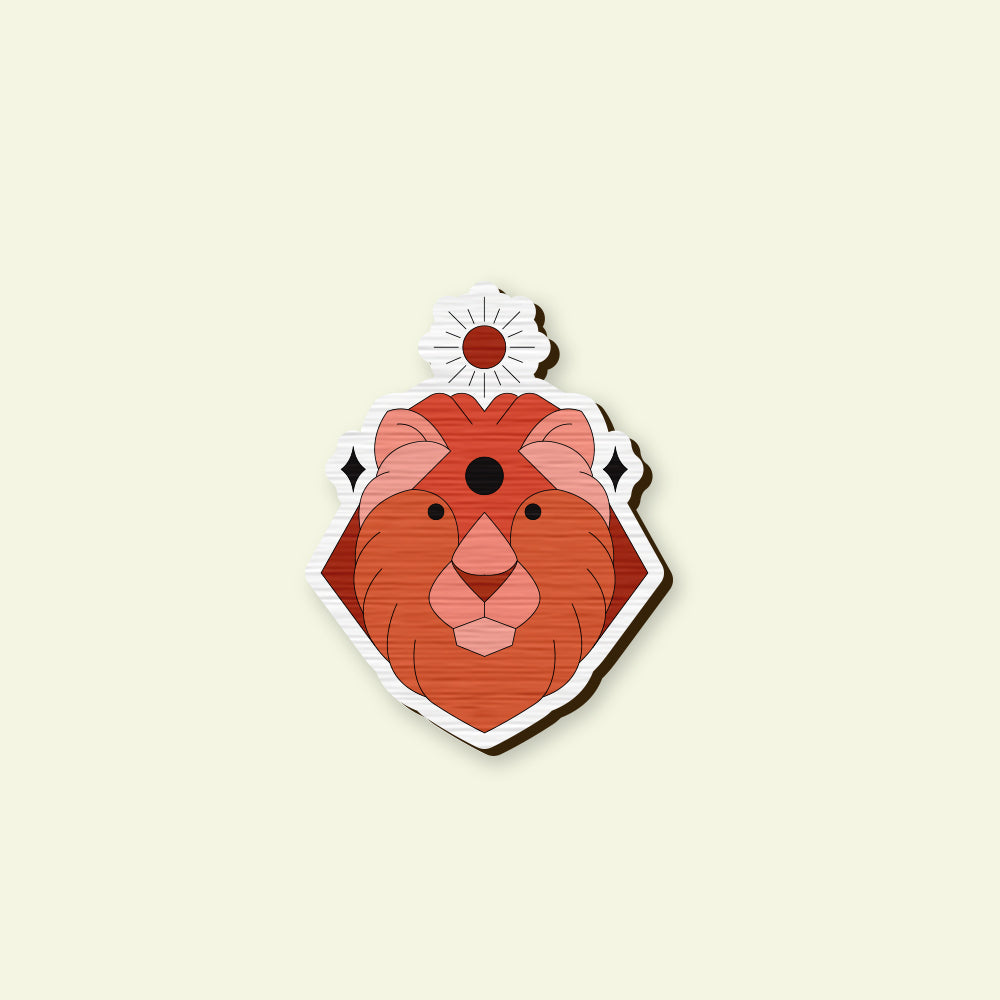 Leo Zodiac Pin