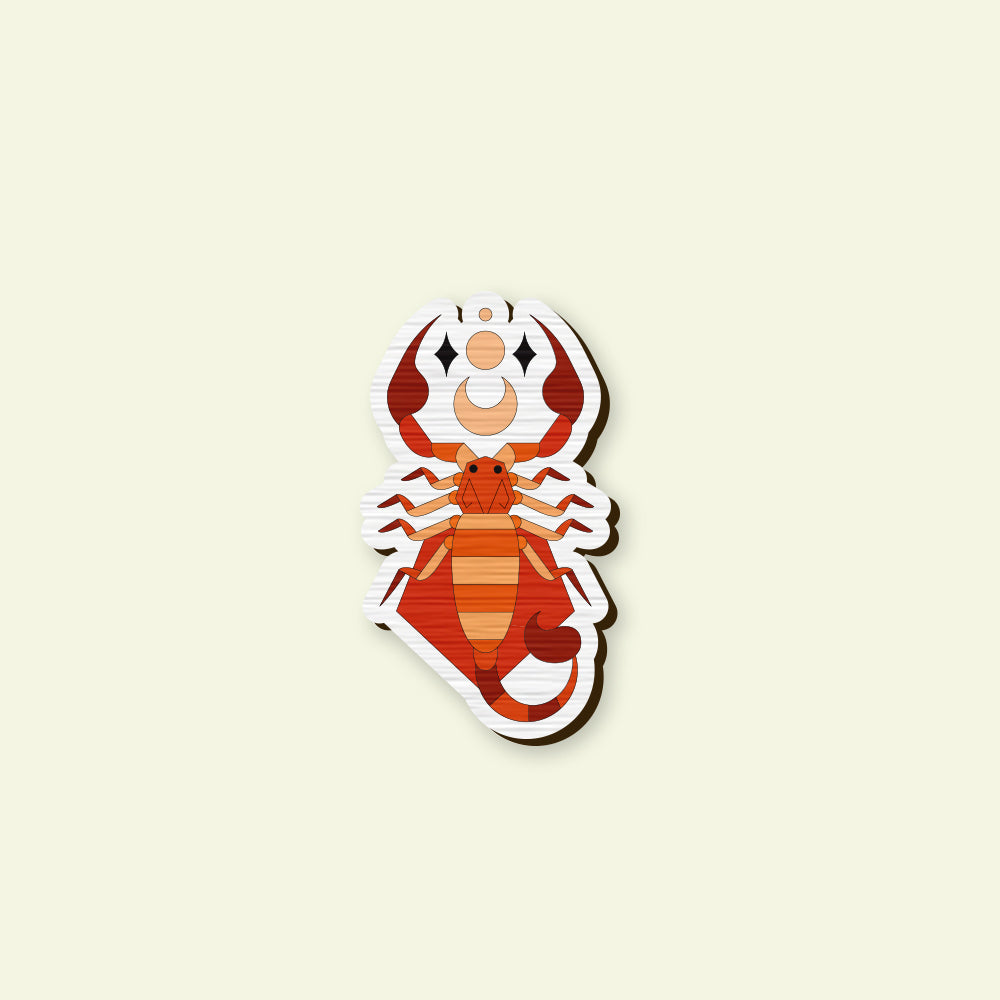 Scorpio Zodiac Pin