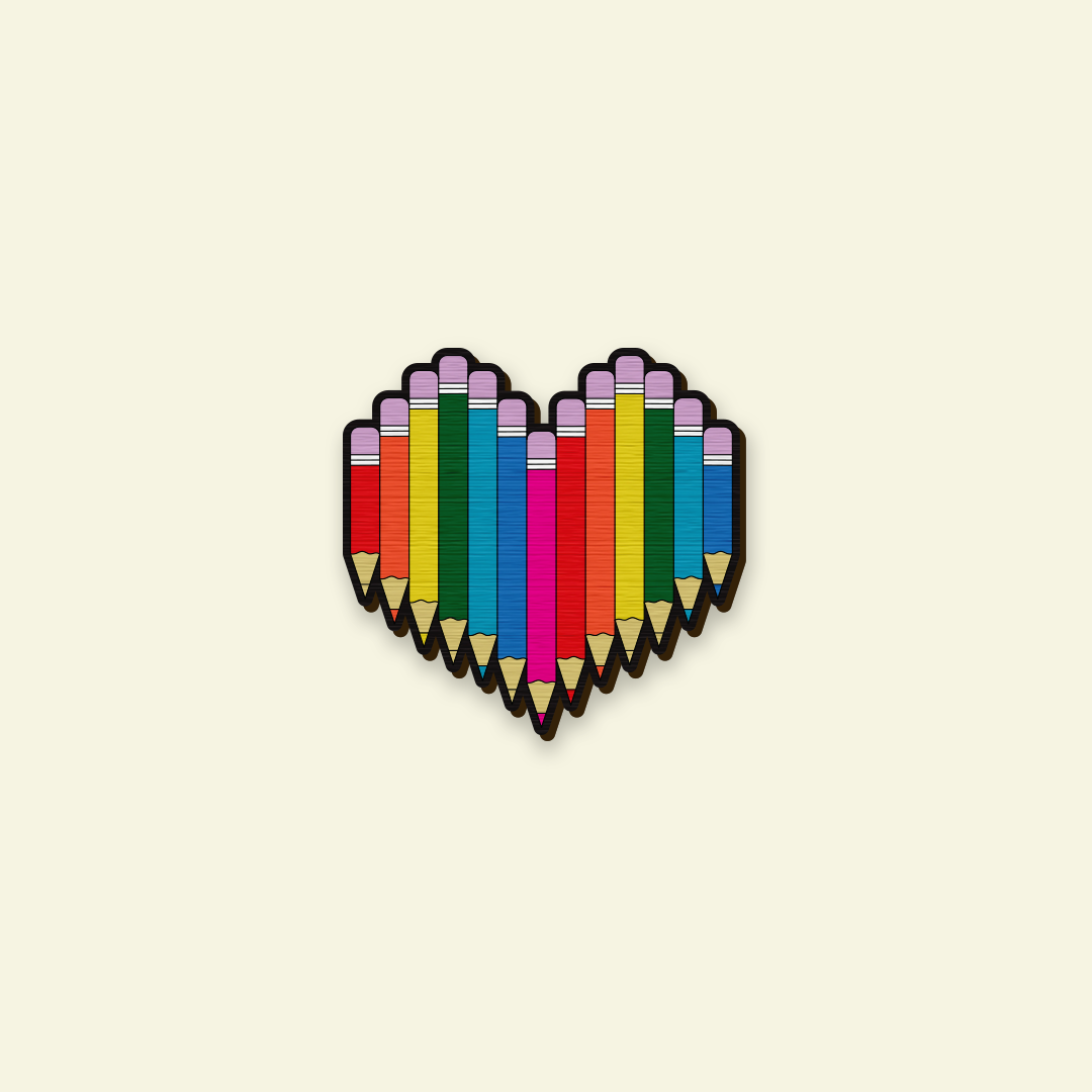 Rainbow Pencils