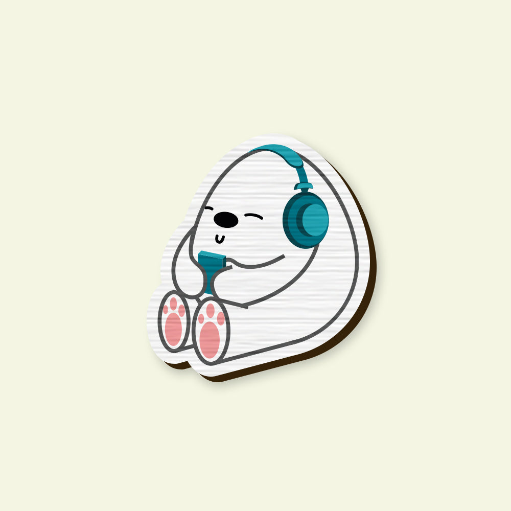 Arctic Fluff-5 Pin