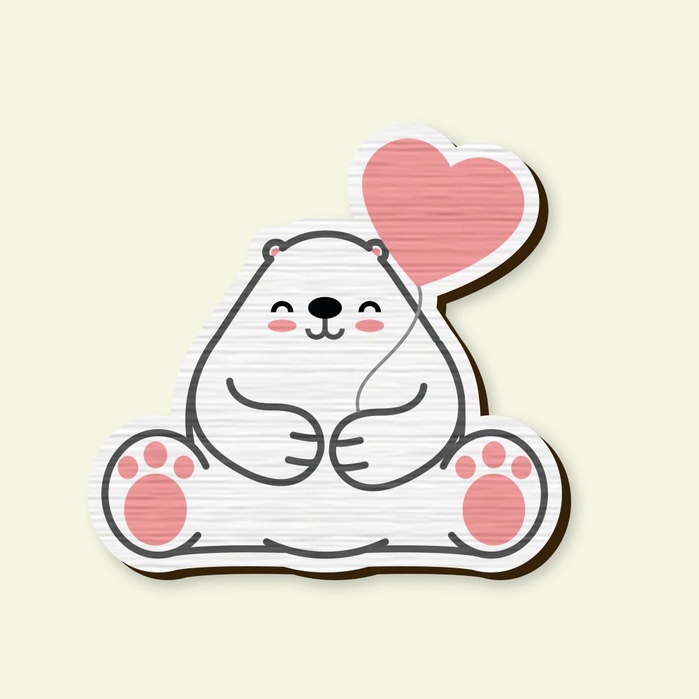 Arctic Fluff Pin