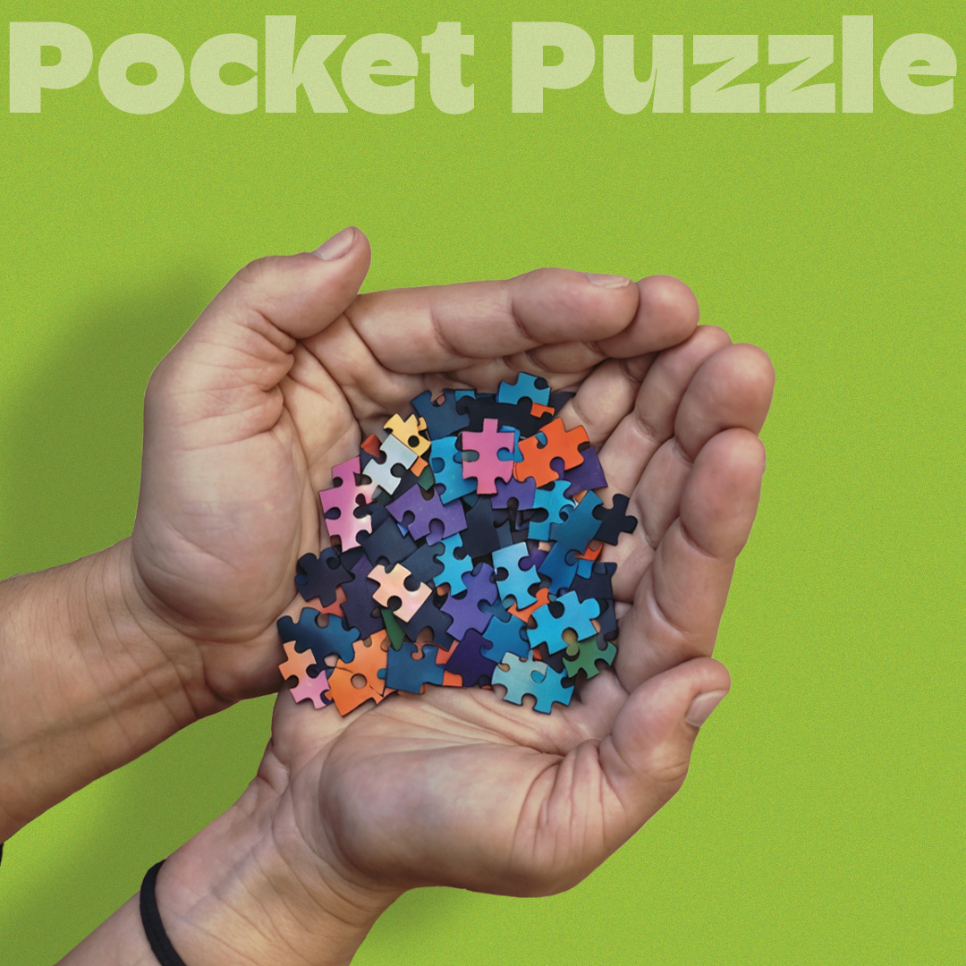 Radiant Gradient Pocket Puzzle