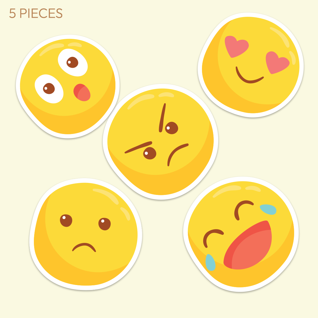 Emoji Express Sticker Pack – Say it with a Pin