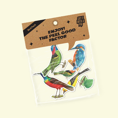 Bird Nerd Sticker Pack