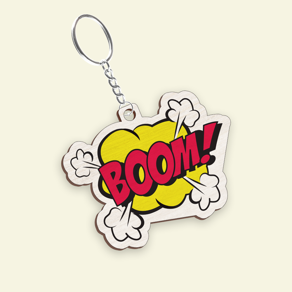 Boom Ping Keychain