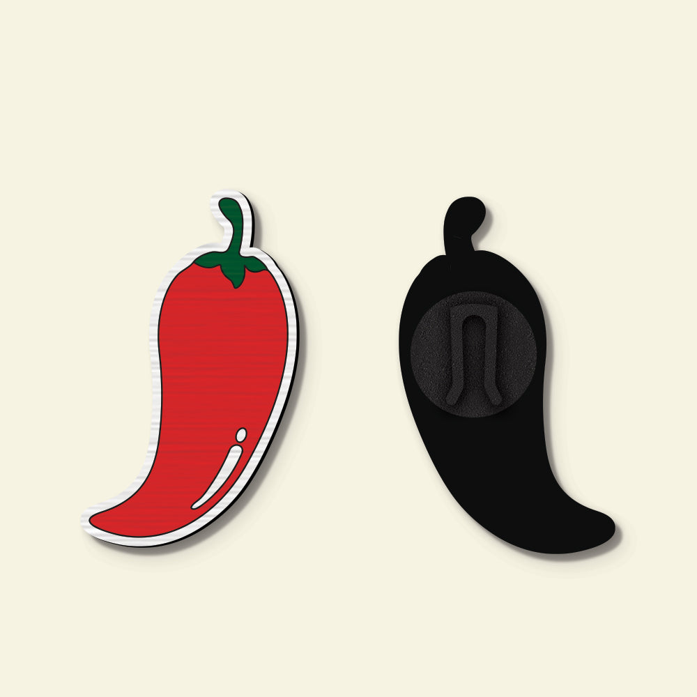 Chilli Map Pin Chilli Unbutton – Say it with a Pin