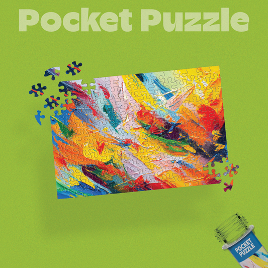 A Lot On My Palette Pocket Puzzle