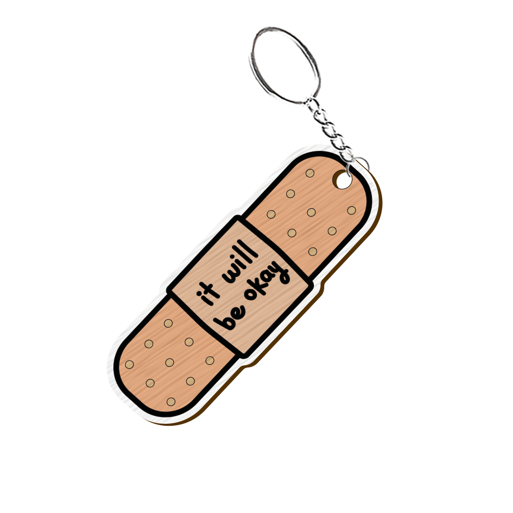 It Will Be Okay Ping! Keychain