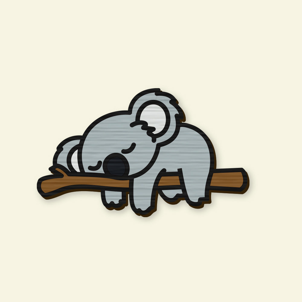Sleeping Koala Pin