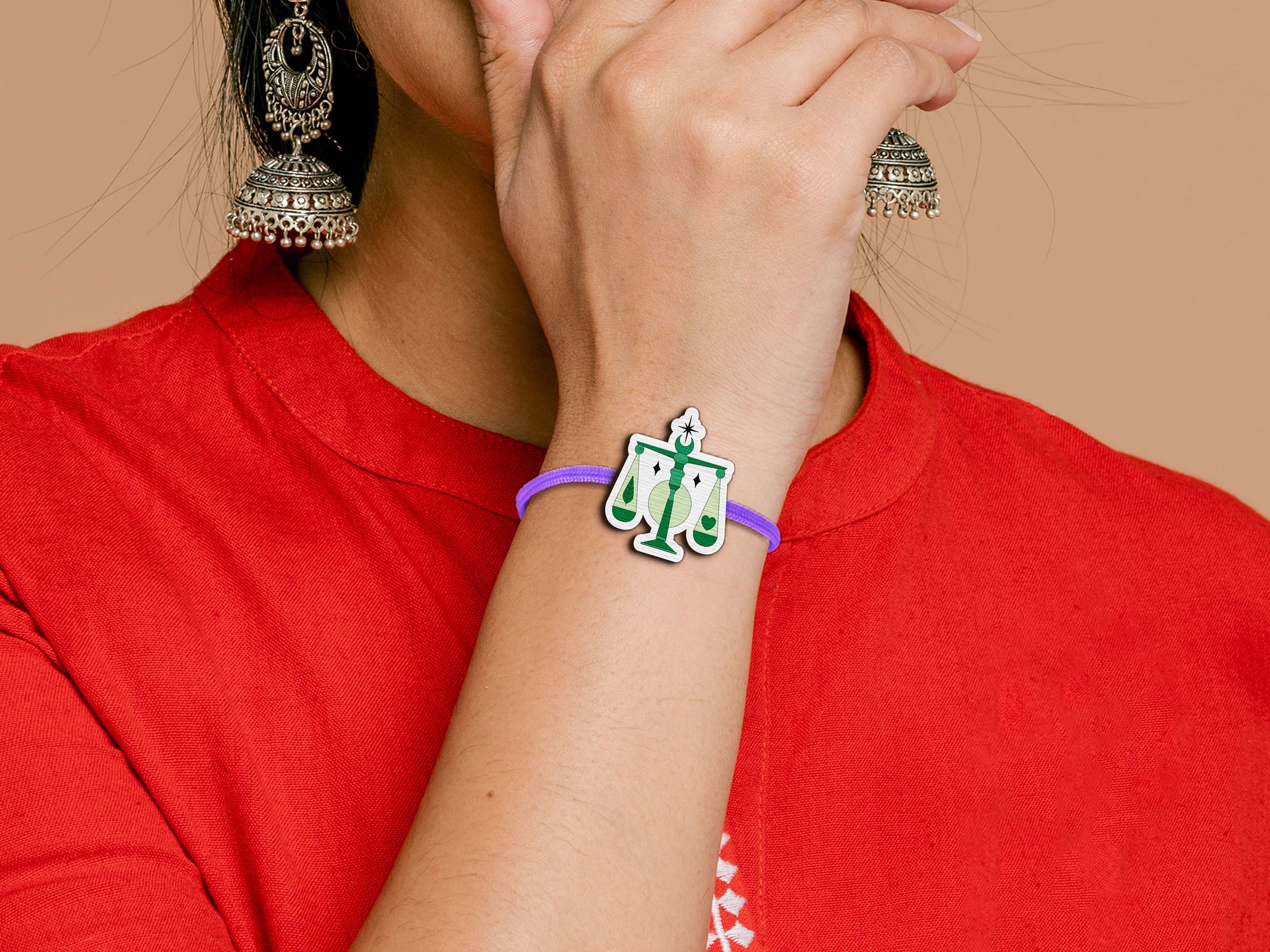 Libra Zodiac Rakhi