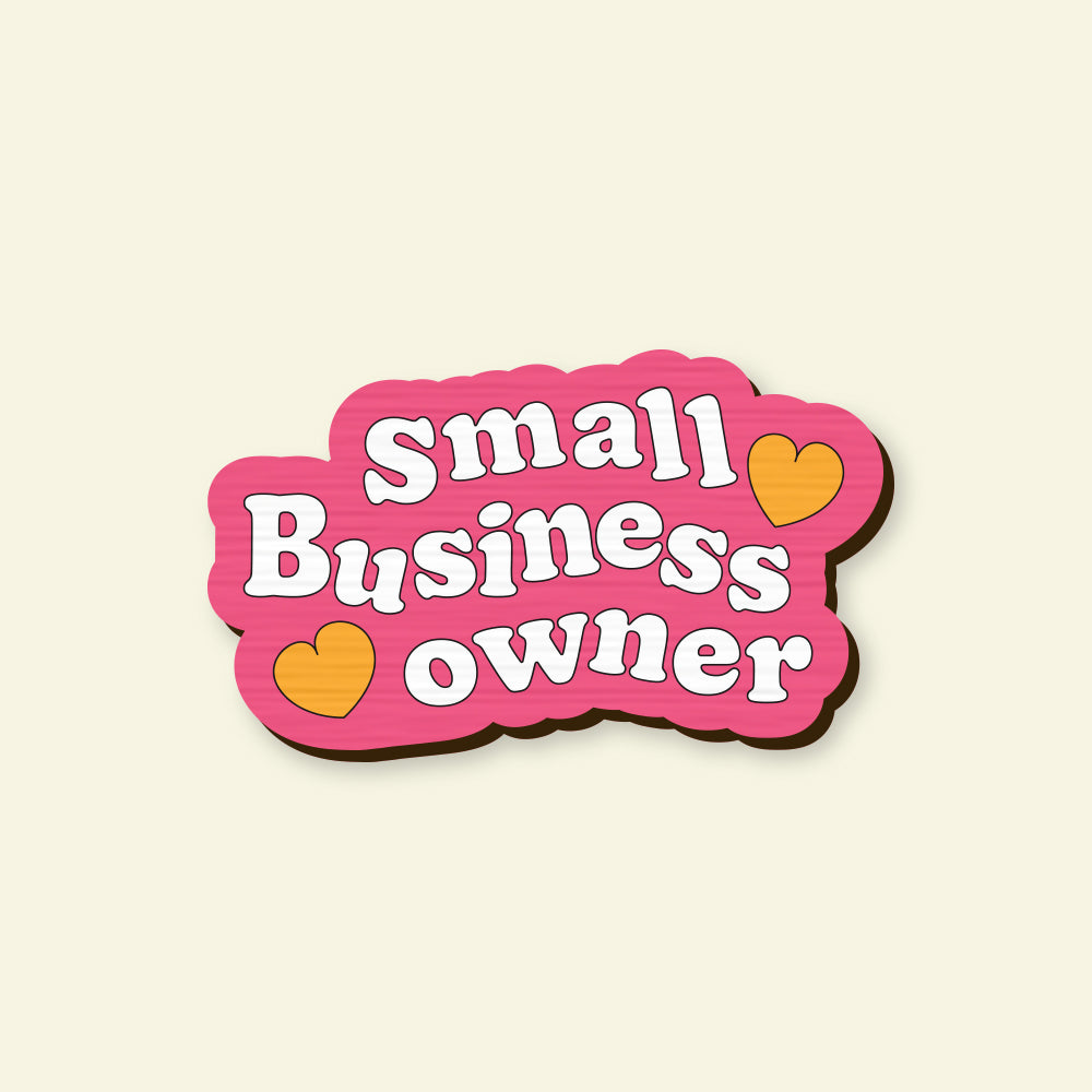 Small Business Owner Pin