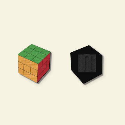 Puzzle Cube Unbutton