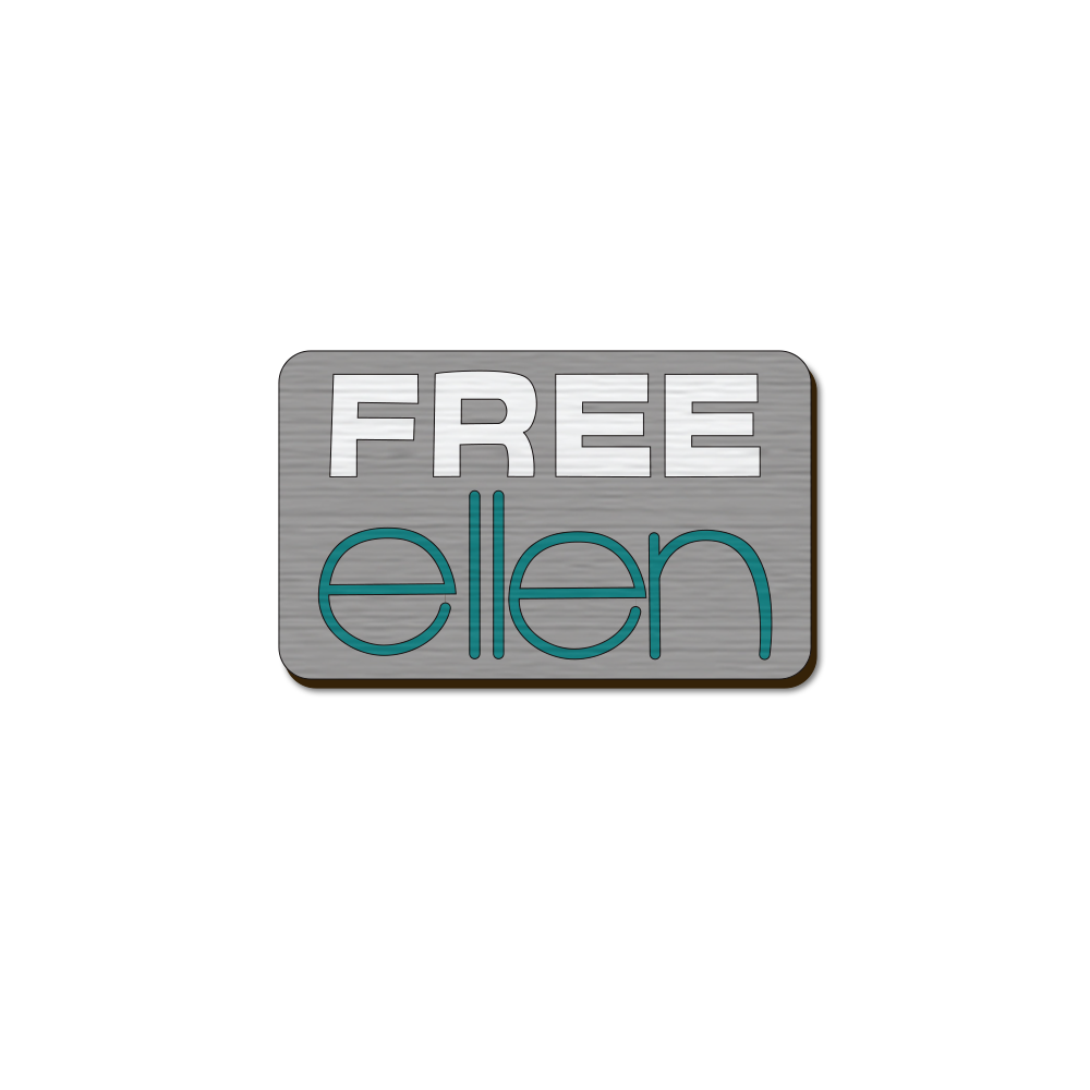 Free Ellen Pin - SNL Edition