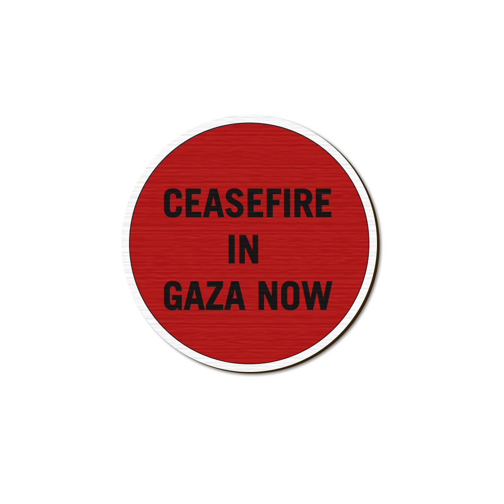 Ceasefire in Gaza Pin - SNL Edition