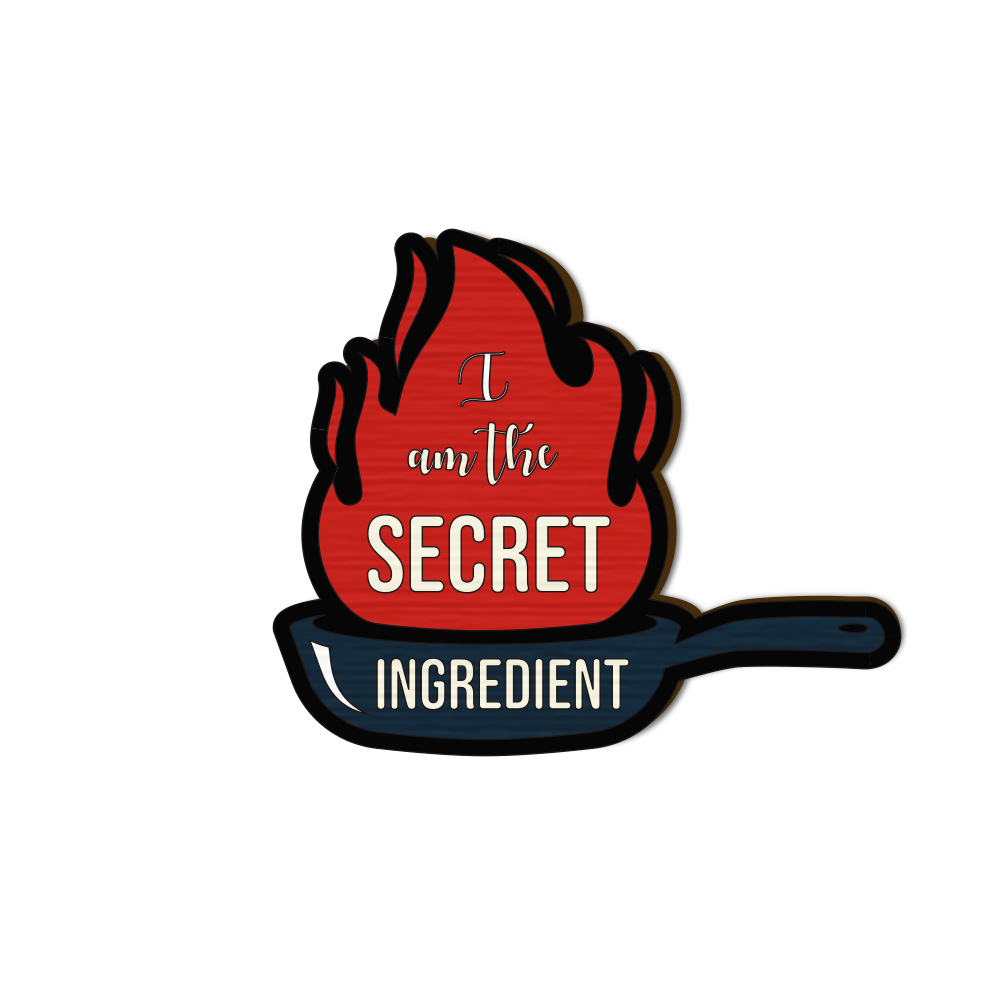 The secret Ingredient Pin