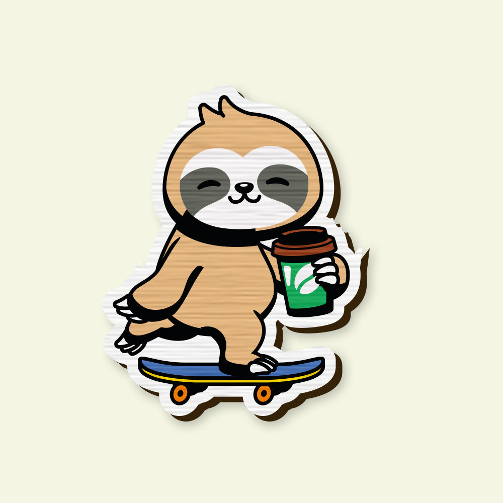 Sloth-itude Pin