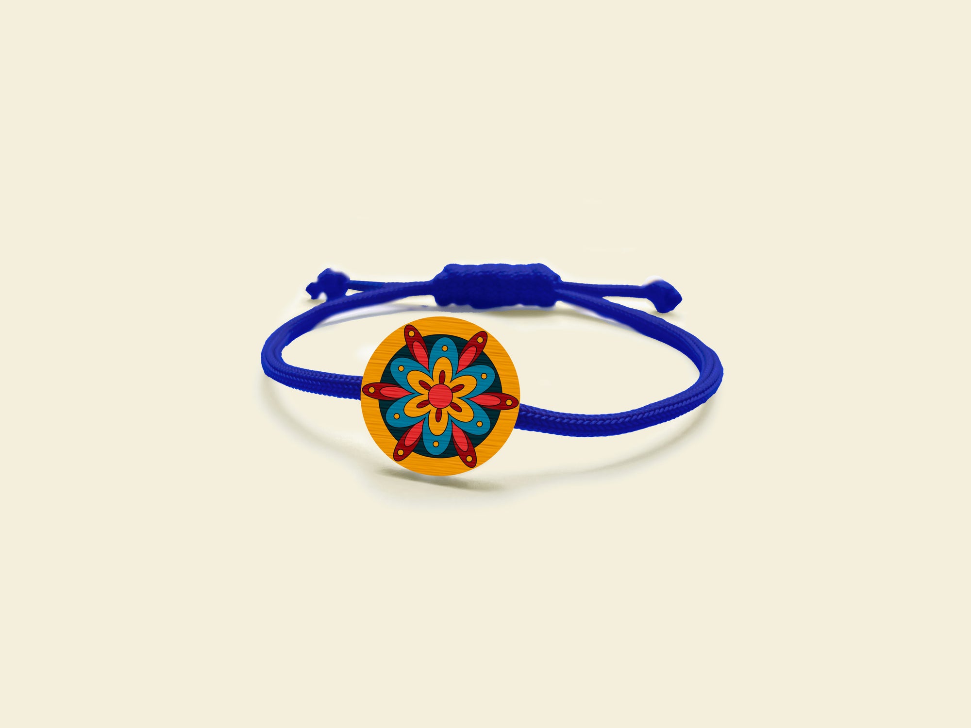 Vibrant Flower Rakhi