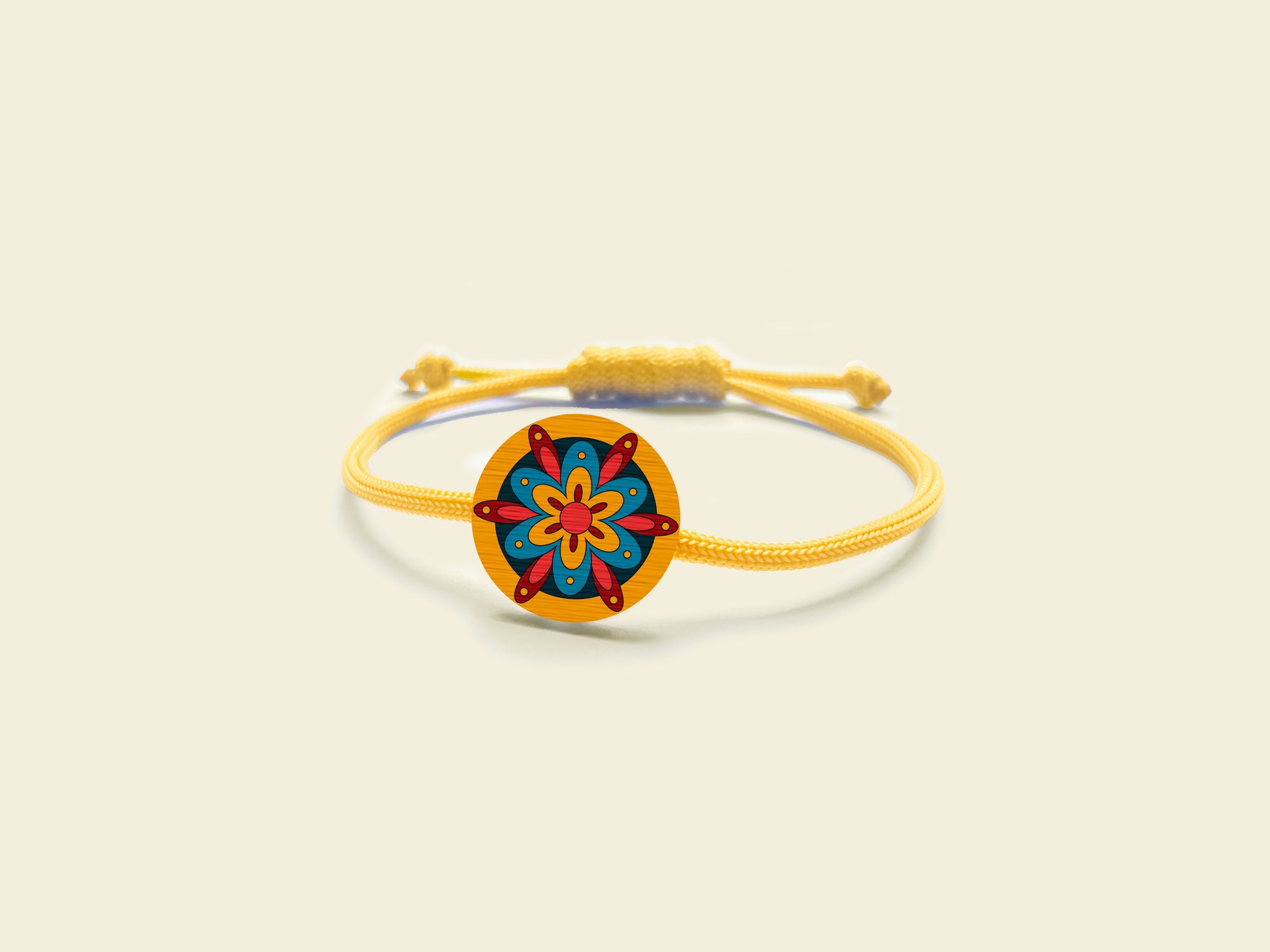 Vibrant Flower Rakhi