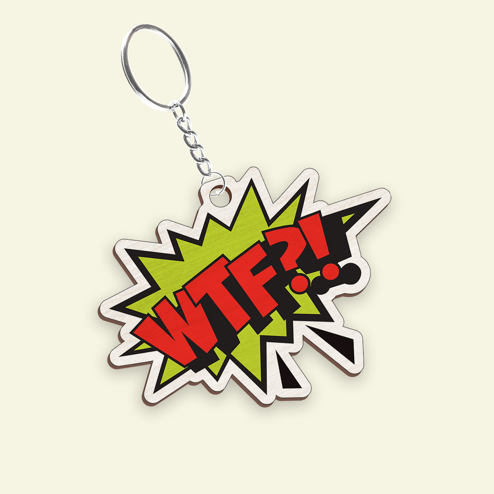 WTF Ping Keychain