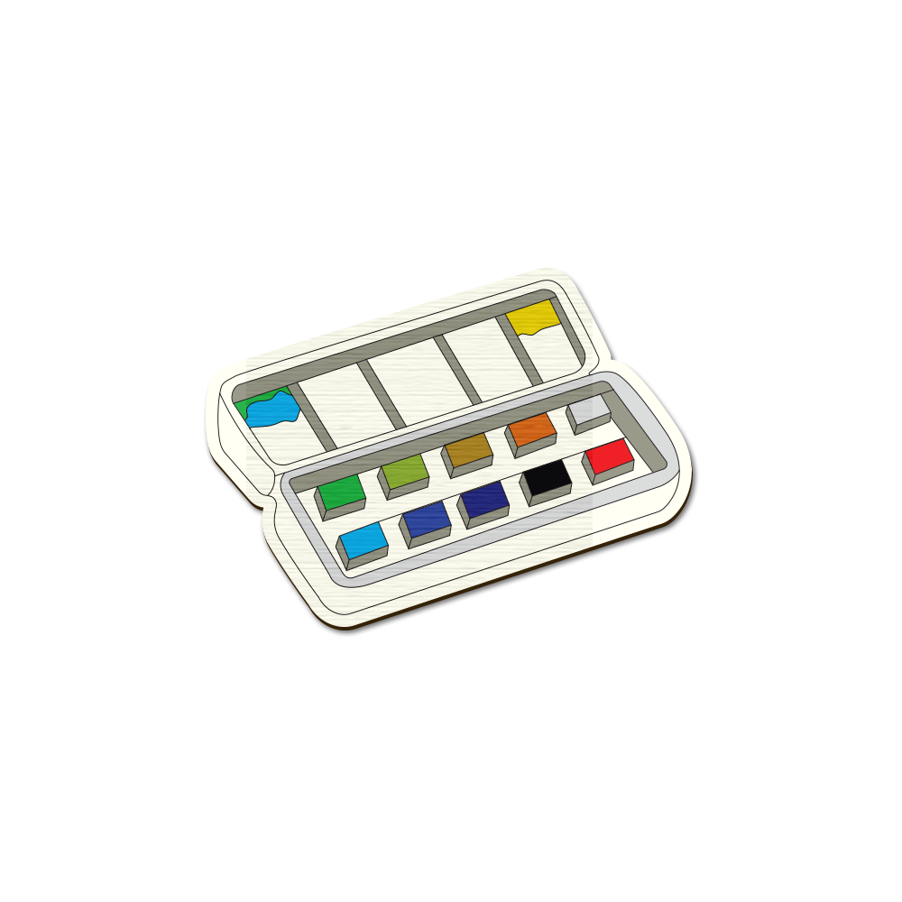 Colour Palette Pin