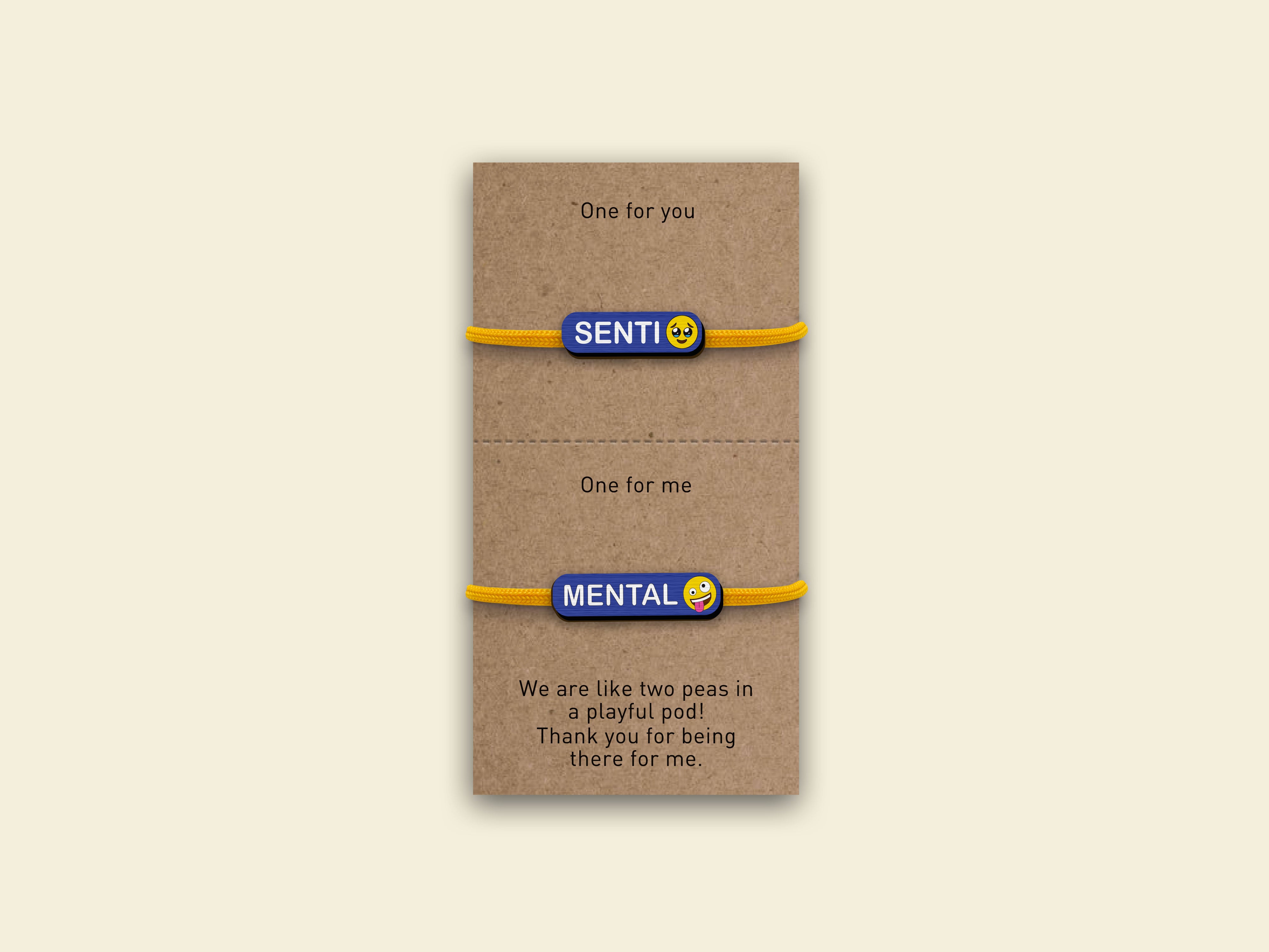 Senti-Mental Rakhi – Say it with a Pin