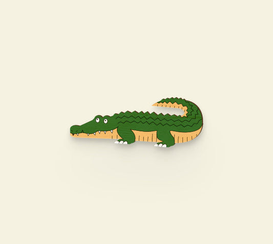 Crocodile Pin
