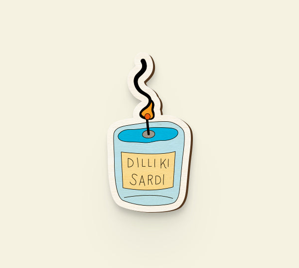 Dilli ki Sardi Candle Pin