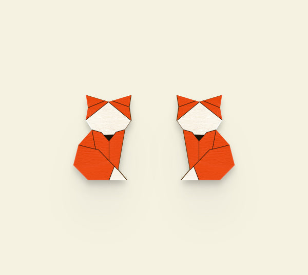 Fox Earrings