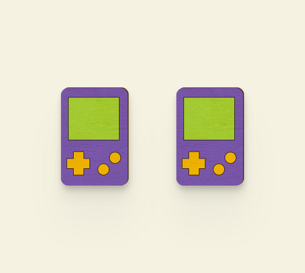 Game Boy Earrings