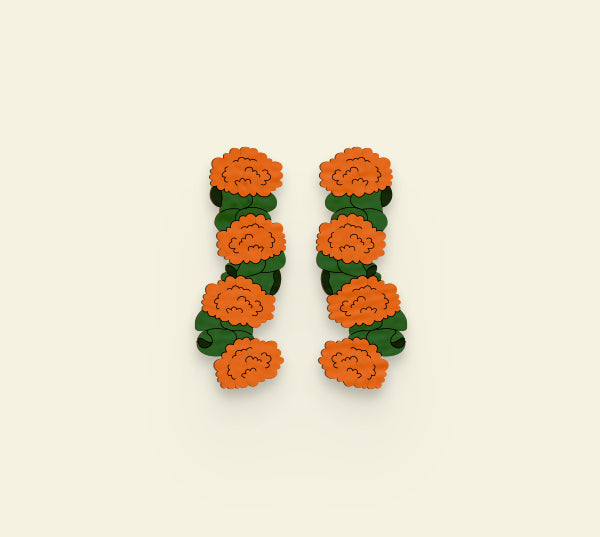 Genda Phool Earrings