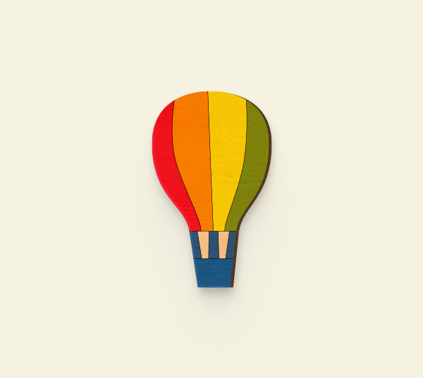 Hot Air Balloon Magnet