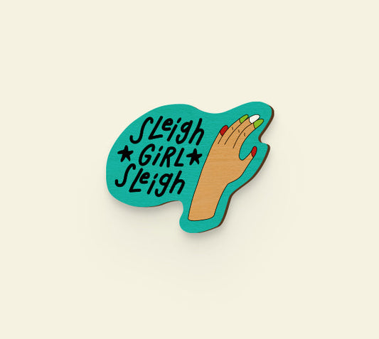 Sleigh Girl Sleigh 1 Pin