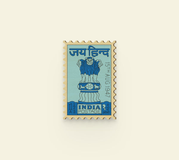 Indian Postcard Pin